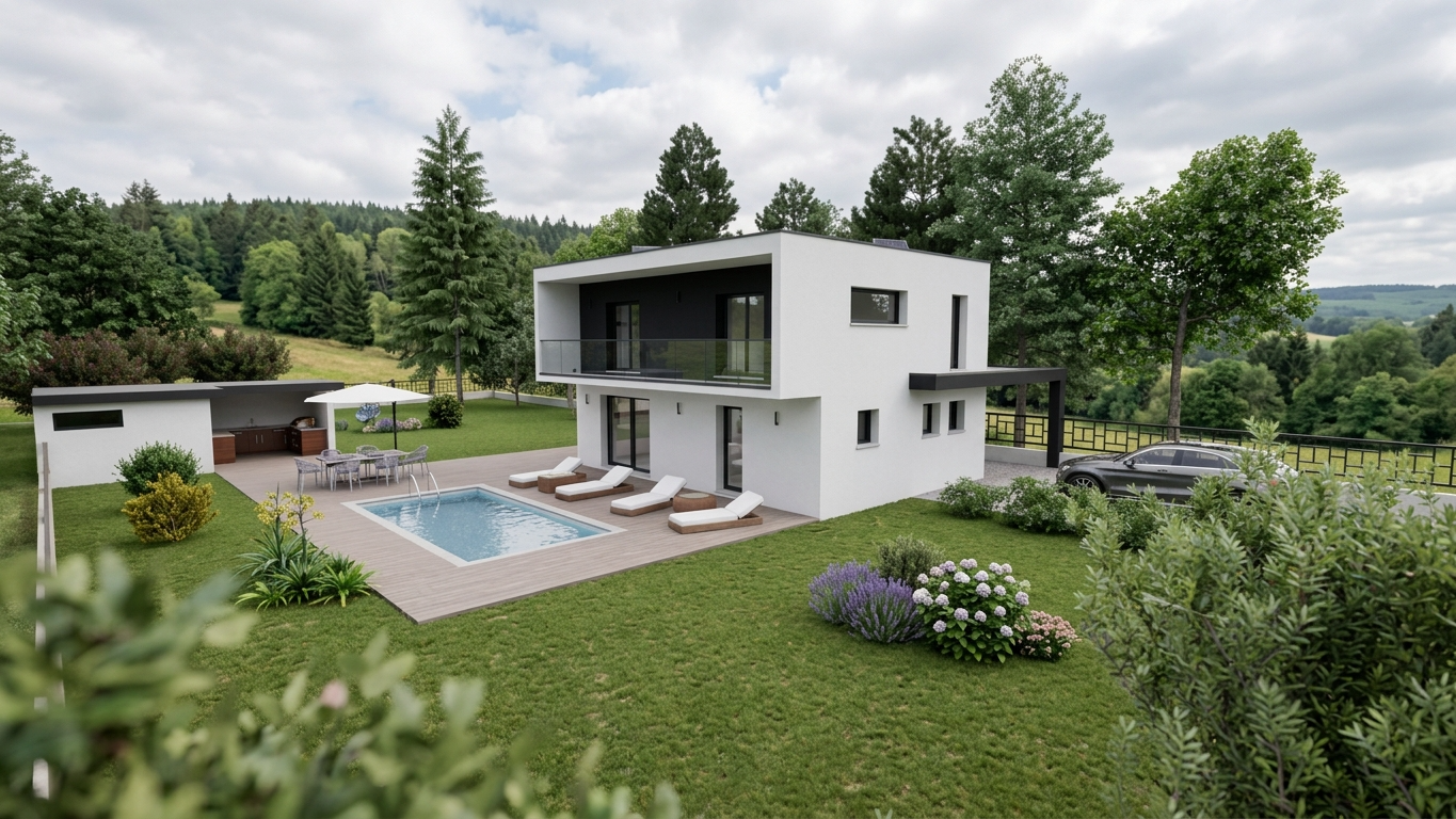 Maison contemporaine MJF