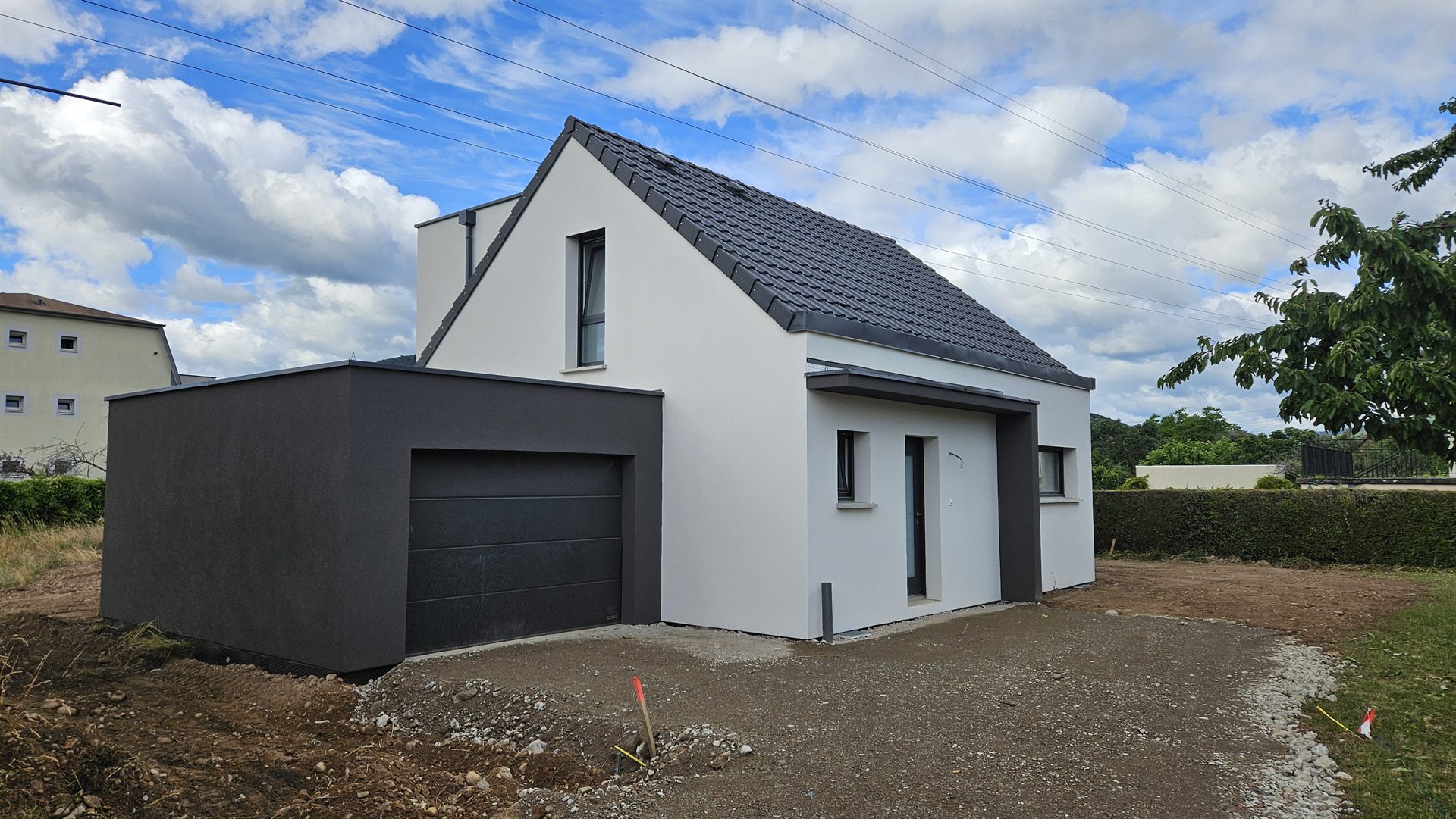 Chantier terminé – Coté terrasse